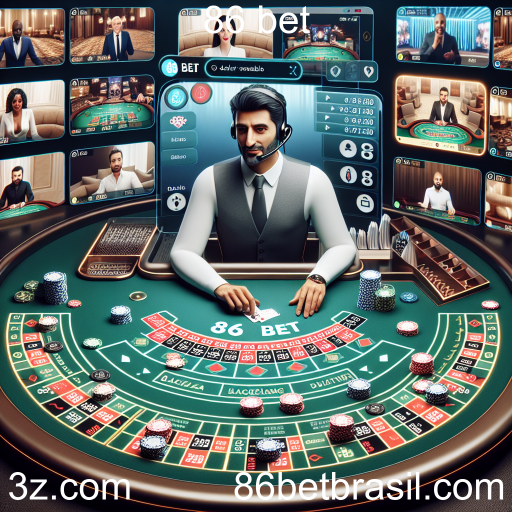 Experimente a Emoção dos Jogos Ao Vivo na 86 Bet